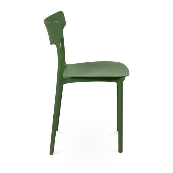 Zelená plastová zahradní židle Biá – Bonami Essentials-image-4