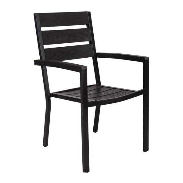 Černá zahradní židle Crido Consulting Biko