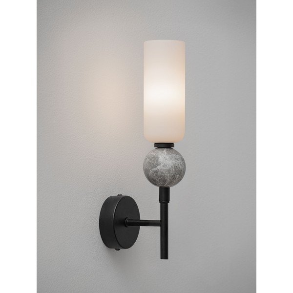 Matně černé kamenné nástěnné svítidlo Filomena – Nova Luce-image-2
