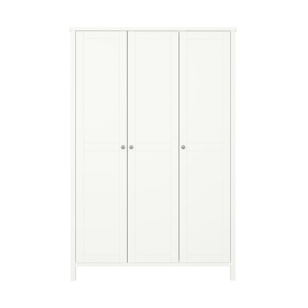 Bílá šatní skříň 129x195 cm Tromsö - Tvilum