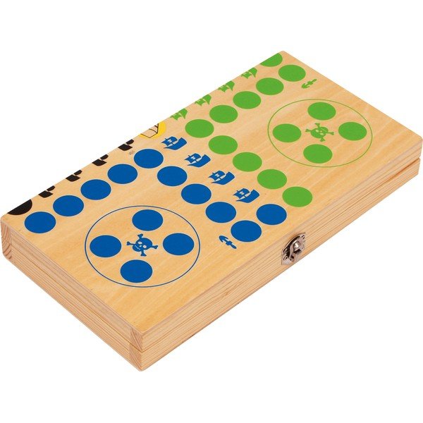 Dřevěná desková hra Legler Ludo Pirate Island-image-1
