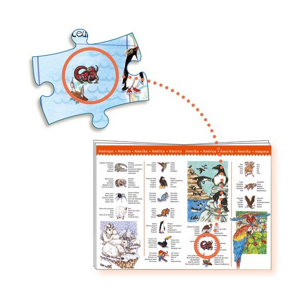 Puzzle World's animals – Djeco-image-1