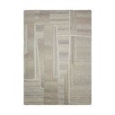 Šedobéžový ručně tkaný vlněný koberec 160x230 cm Lira  – Flair Rugs