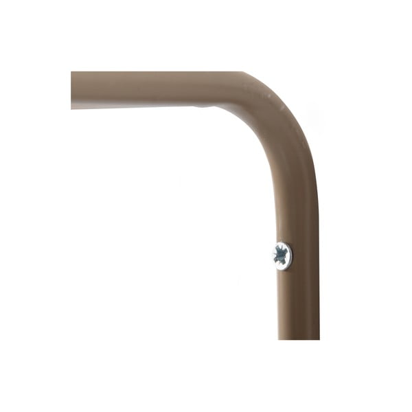 Světle hnědý kovový závěsný botník Josse – WOOOD-image-3