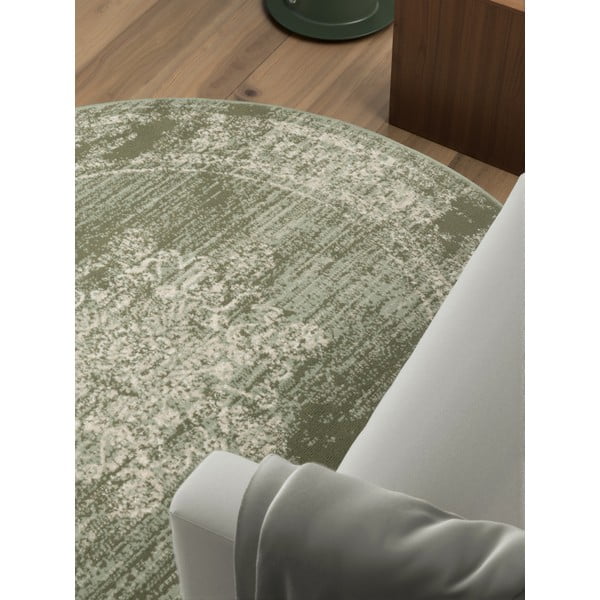 Zelený kulatý koberec ø 160 cm Gloria Lydia – Hanse Home-image-2