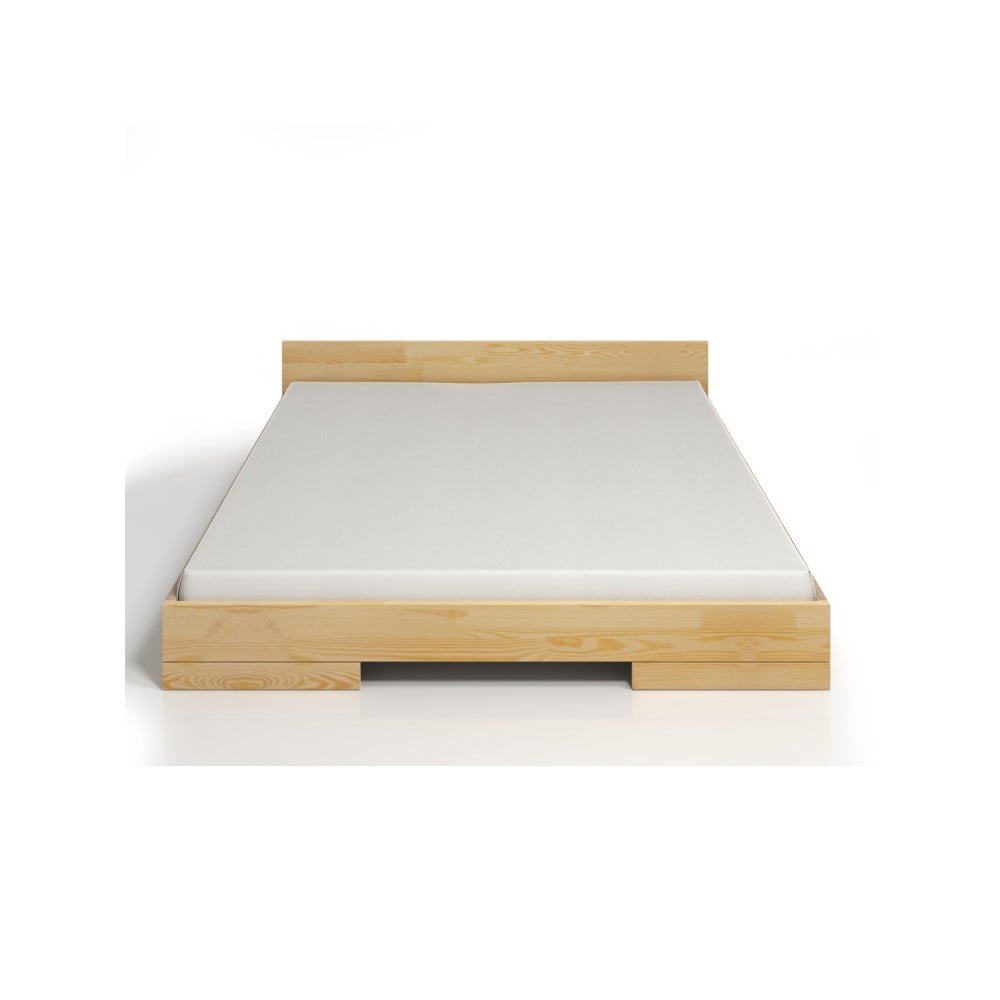 Dvoulůžková postel z borovicového dřeva SKANDICA Spectrum, 160 x 200 cm