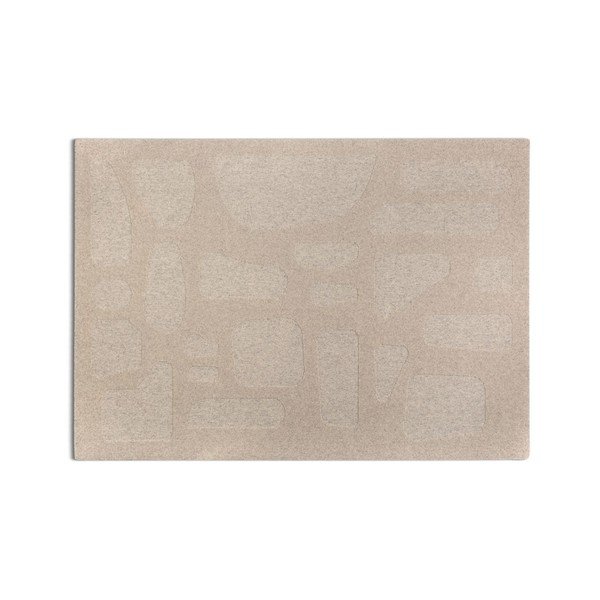 Taupe vlněný koberec 160x230 cm Archipelagio – Micadoni 
