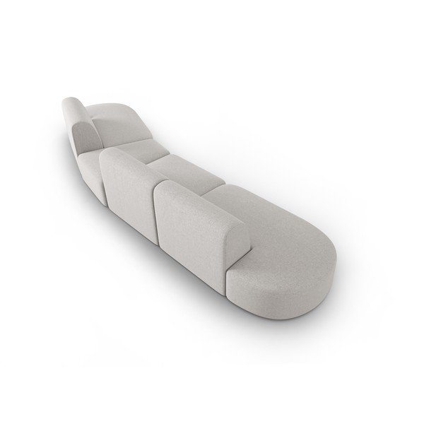 Světle šedá pohovka 412 cm Shane – Micadoni Home-image-3