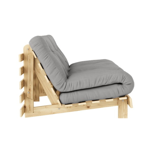 Šedá rozkládací pohovka 160 cm Roots - Karup Design-image-4