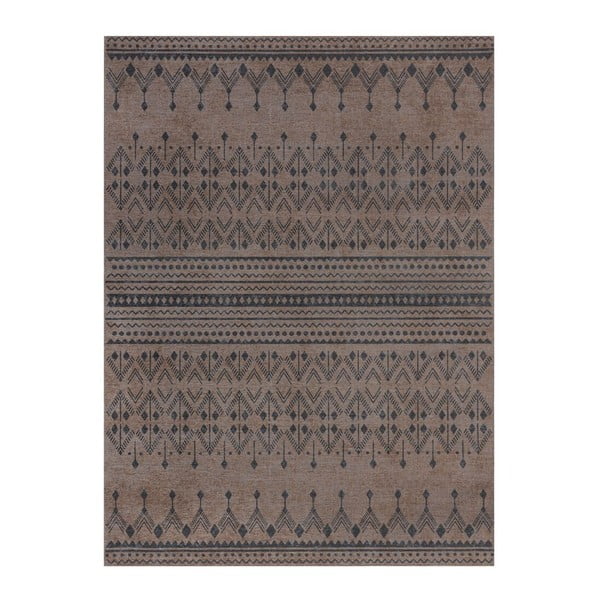 Hnědý pratelný koberec 120x170 cm MATCH NIKO JUTE LOOK – Flair Rugs