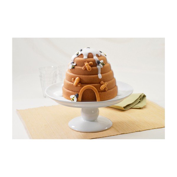 Forma na pečení ve zlaté barvě ve tvaru včelího úlu Nordic Ware Bee Hive, 2,4 l-image-3