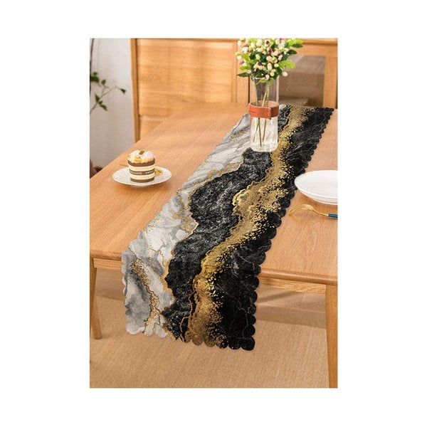 Běhoun na stůl 40x130 cm Marble – Minimalist Cushion Covers-image-2