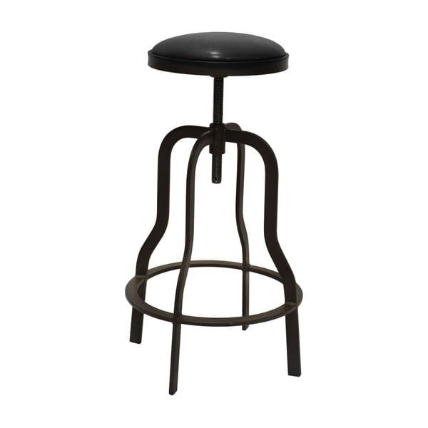 Tmavě hnědá barová stolička RGE Vergas, výška 66 cm