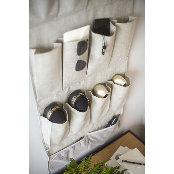 Závěsný látkový organizér do skříně – Bigso Box of Sweden-image-3