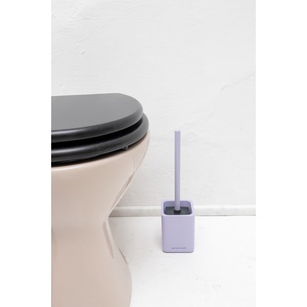 Fialová WC štětka z polyresinu Tom Tailor T-Rounded – Wenko-image-1