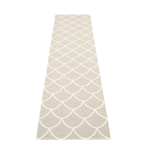 Krémový vnitřní a venkovní běhoun 70x300 cm Kotte Linen – Pappelina