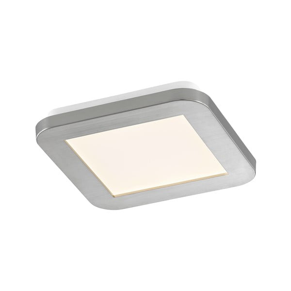 LED stropní svítidlo ve stříbrné barvě 17x17 cm Gotland – Fischer & Honsel