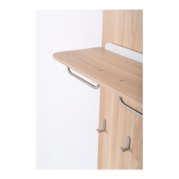 Nástěnný věšák na kabáty z dubového dřeva Gazzda Ena-image-4