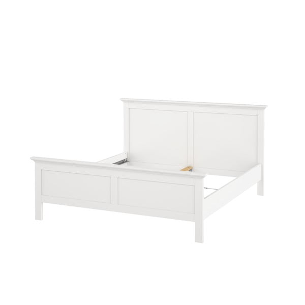 Bílá dvoulůžková postel 160x200 cm Paris – Tvilum-image-3