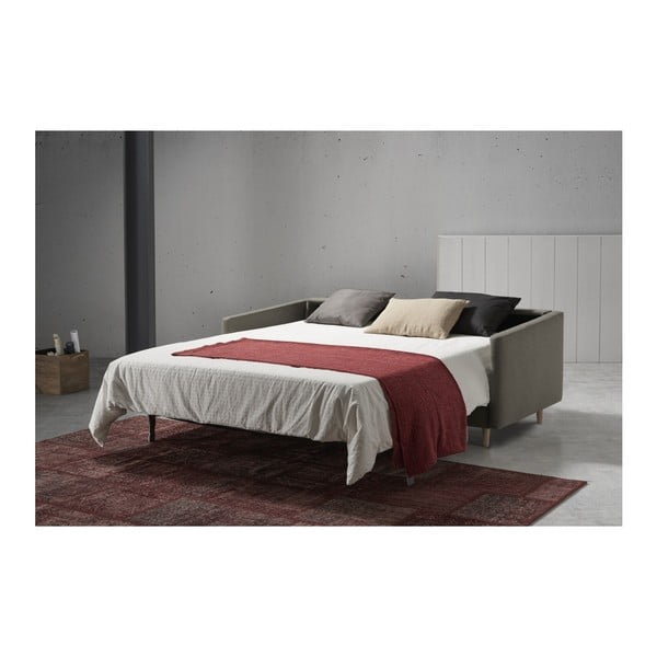 Šedá rozkládací pohovka Suinta Nesso, šířka 160 cm-image-1