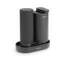 Šedý plastový stojan na mycí prostředky SinkStyle – Brabantia