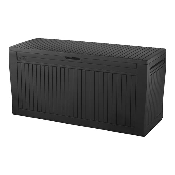Antracitový plastový zahradní úložný box Comfy – Keter