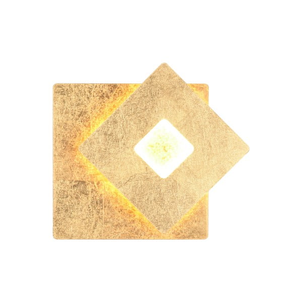 LED nástěnné svítidlo ve zlaté barvě Leano – Trio-image-3