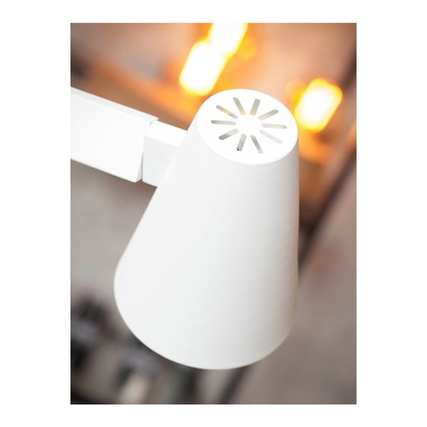 Bílá stojací lampa s kovovým stínidlem (výška 143 cm) Biarritz – it's about RoMi-image-3