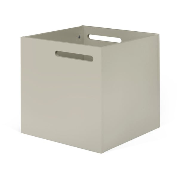 Šedý úložný box ke knihovně TemaHome Berlin-image-1