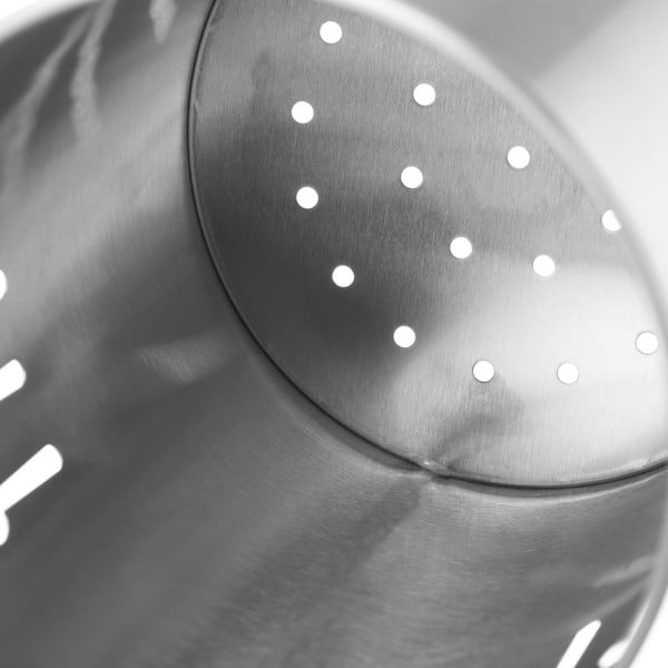 Stojan na kuchyňské náčiní z nerezové oceli - Casa Selección-image-1