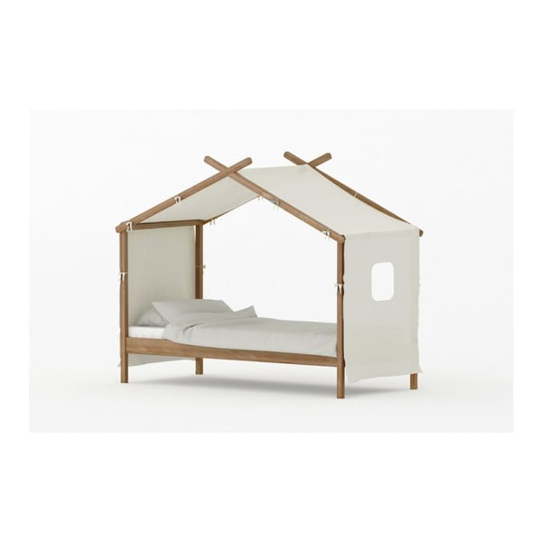 Dětská postel z borovicového dřeva BLN Kids House, 200 x 90 cm