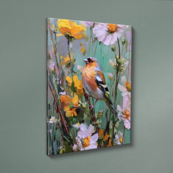 Tištěný obraz s rámem 60x80 cm Fringilla – Styler-image-4