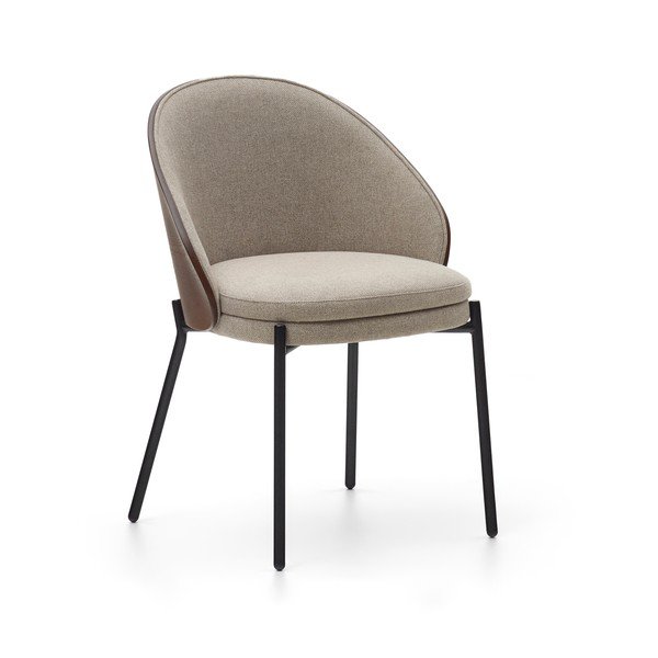 Béžové čalouněné jídelní křeslo Eamy – Kave Home