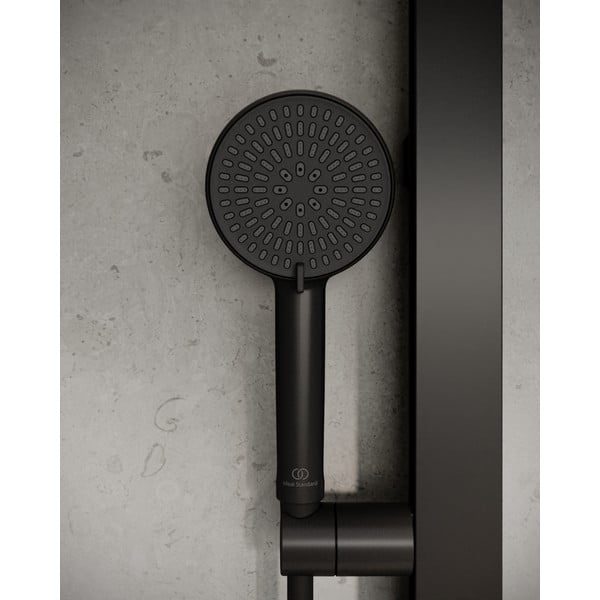 Matně černá plastová sprchová hlavice ALU+ – Ideal Standard-image-1