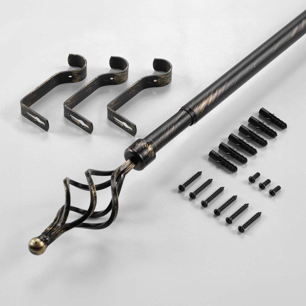 Kovová roztažitelná garnýž 120 - 210 cm Tempo – douceur d'intérieur-image-4