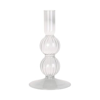 Skleněný svícen PT LIVING Swirl Bubbles