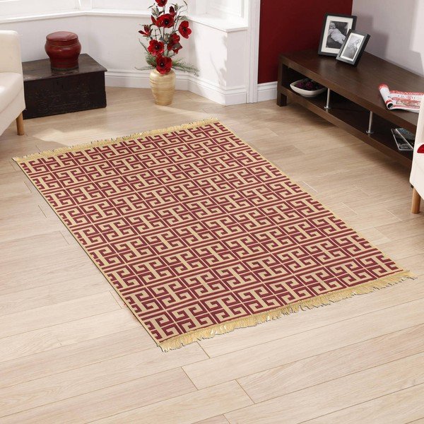 Koberec Tee Claret Red, 60 x 90 cm-image-1