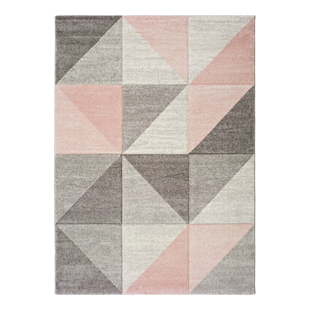 Růžovošedý koberec Universal Retudo Naia, 160 x 230 cm