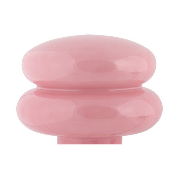 Růžová skleněná stolní lampa (výška 24 cm) Incesante – Leitmotiv-image-2