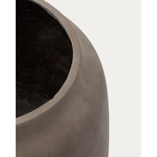Betonový obal na květináč ø 53 cm Lira – Kave Home-image-4
