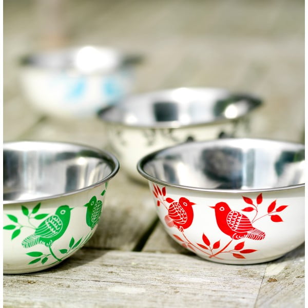 Miska Lolita Hand Painted Bowl, zelená