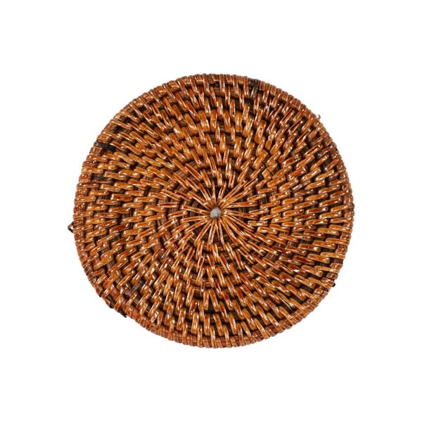 Hnědé ratanové podtácky v sadě 6 ks – Tiseco Home Studio-image-2