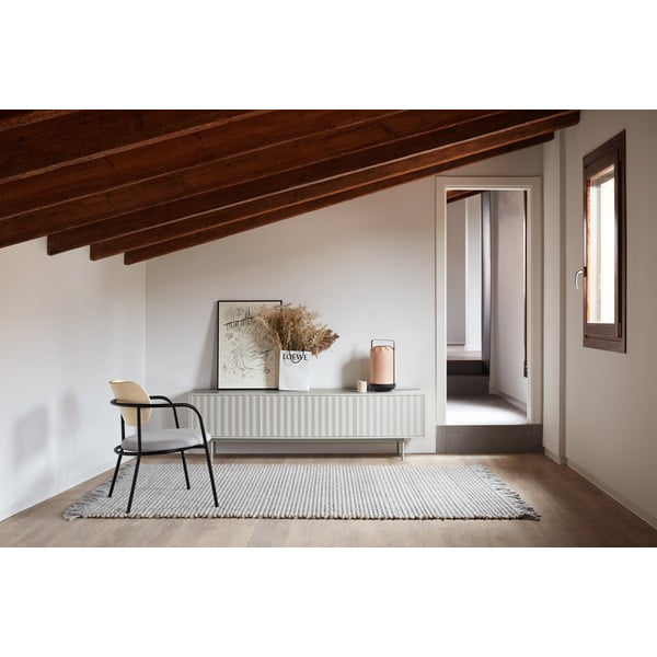 Šedý TV stolek 180x52 cm Sierra – Teulat-image-1