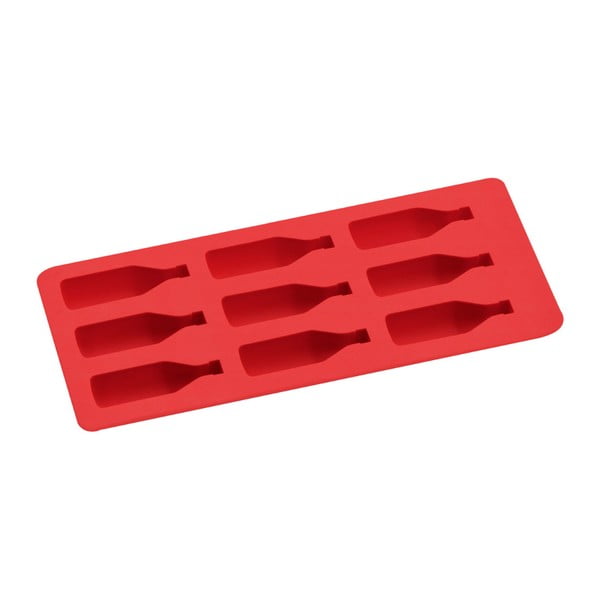 Červená forma na led Premier Housewares Ice Cube Tray