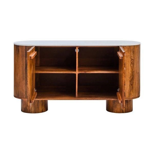 Komoda z mangového dřeva v přírodní barvě 140x75x45 cm Torcino – Premier Housewares-image-3