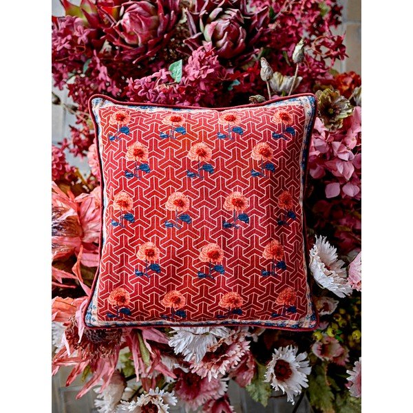 Dekorační polštář s příměsí bavlny 50x50 cm Zharai – Bloomingville-image-1