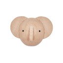 Nástěnný háček z bukového dřeva v přírodní barvě Elephant – OYOY Mini