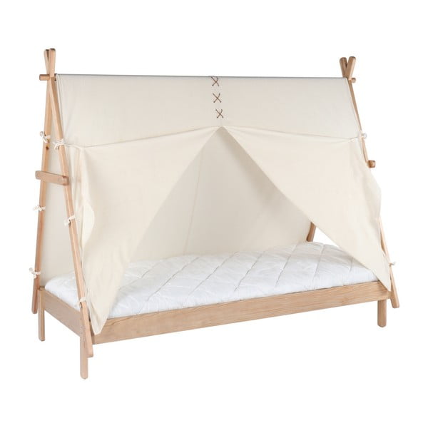Dětská postel z borovicového dřeva BLN Kids Apache, 200 x 90 cm