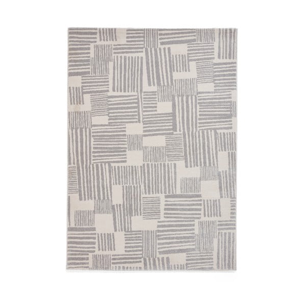 Světle šedý koberec 80x150 cm Blocks – Catherine Lansfield