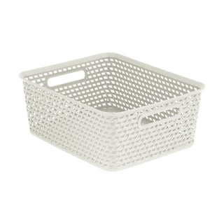 Bílý úložný košík Curver Your Style, 13 l